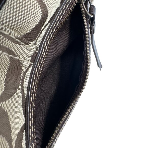 Coach Signature Small Crossbody Bag - Swing Pack - J0671-10840 - Brown - Picture 6 of 6